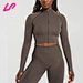 Elevate your casual look with a trendy and comfortable seamless long sleeve crop top. Shop now for a range of sizes and colors to add a fashionable twist to your wardrobe.
